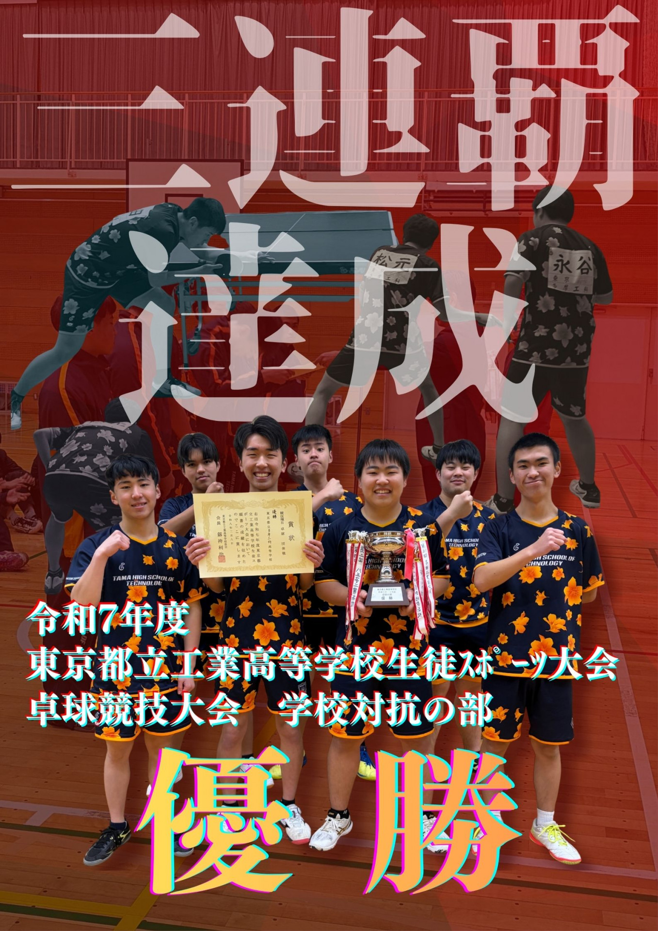 令和7年工業大会　学校対抗の部　結果報告